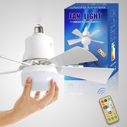 🔥Father's Day Pre sale 49%OFF-🎁2-IN-1 PORTABLE CEILING FAN & LIGHT with Remote Control