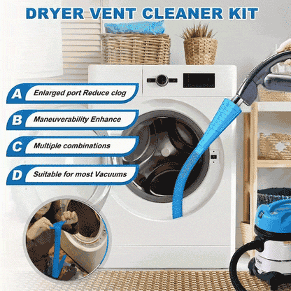 🔥CHRISTMAS PRICE: ￡7.99!!⚡50K+ SOLD!🏠Detachable Dryer Vent Cleaning Kit