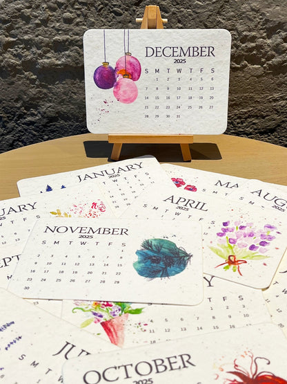 ✨Last day promotion 75% off✨Eco-Friendly Plantable Seed Calendar 2025🌱