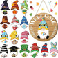 🔥Christmas Sale-Up to 50% OFF🎅Interchangeable Wooden Gnome Welcome Sign🎄