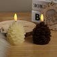 🎅Last Day-Buy 1 Get 1 Free!🔥Flameless Pinecone Candles Battery Operated