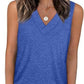 🔥Last Day Special Price £12.56!!💥-🎀Women's Sleeveless V-Neck Slimming Loose Fit Casual Tank Top