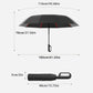 🔥LAST DAY SALE ONLY ￡12.99!!☔Automatic Folding Umbrella –Auto Open, Stormproof & UV-Blocking ☔☀️Compact, Durable & Perfect for British Weather – No More Soaked Commutes!🛡️🇬🇧