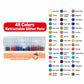 ⌛LAST DAY - ONLY ￡6.99!!✨50K+ SOLD!🎁Retractable Glitter Gel Pen Set for Journaling & Drawing