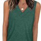 🔥Last Day Special Price £12.56!!💥-🎀Women's Sleeveless V-Neck Slimming Loose Fit Casual Tank Top