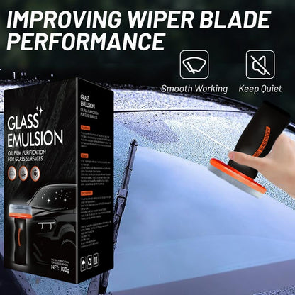 ✨️Hot Sale 60% OFF!!⚡50K+ SOLD!🔥🚗 Handheld Car Glass Oil Film Remover – Remove Stubborn Windshield Stains Easily