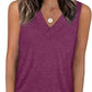 🔥Last Day Special Price £12.56!!💥-🎀Women's Sleeveless V-Neck Slimming Loose Fit Casual Tank Top