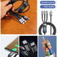 💥Limited time 49% off🔥⚡Transparent Luminous 3-in-1 Super Fast Charging Cable