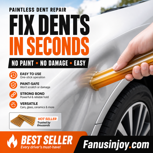 🔥Limited Time £5.99!! ⚡50K+ SOLD!🛠️Fix car dents effortlessly! 🚗Paintless Dent Repair Glue Stick for Car