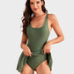 🏖️Summer Hot Sale - ONLY ￡12.99!!⚡50K+ SOLD!👙🌊Women's One Piece Tummy Control Tie Knot Swimsuit