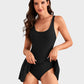 🏖️Summer Hot Sale - ONLY ￡12.99!!⚡50K+ SOLD!👙🌊Women's One Piece Tummy Control Tie Knot Swimsuit
