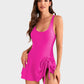 🏖️Summer Hot Sale - ONLY ￡12.99!!⚡50K+ SOLD!👙🌊Women's One Piece Tummy Control Tie Knot Swimsuit