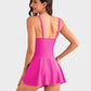 🏖️Summer Hot Sale - ONLY ￡12.99!!⚡50K+ SOLD!👙🌊Women's One Piece Tummy Control Tie Knot Swimsuit