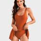 🏖️Summer Hot Sale - ONLY ￡12.99!!⚡50K+ SOLD!👙🌊Women's One Piece Tummy Control Tie Knot Swimsuit