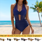 🏖️SUMMER HOT SALE £14.99 with FREE GIFT👙🎁 Women's High Waisted Bikini Set 🌺 – Tummy Control 2-Piece Swimsuit for Confident Summer Style 💕 | Modest Yet Sexy Swimwear