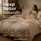 🎁Best Gift for Your Family: 70% OFF!☁️😴 Bring you cozy deep sleep!Elegant Pinch Pleat Duvet Cover Set