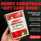 🔥🎁LIMITED-TIME ￡6.99⚡Ready for Christmas!🎅Christmas Gift Card Booklet -👍DIY Spiral-Bound Christmas Gift Card Holder Book