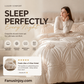 🎁Best Gift for Your Family: 70% OFF!☁️😴 Bring you cozy deep sleep!Elegant Pinch Pleat Duvet Cover Set