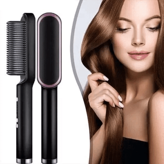 ✨This Week's Special Price £13.99💥Negative Ion Hair Straightener Styling Comb💇‍♀