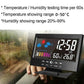 🔥Summer Promotion 49% OFF -🌤️💦Digital Temperature Monitor Weather Forecast LED Alarm Clock