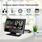 🔥Summer Promotion 49% OFF -🌤️💦Digital Temperature Monitor Weather Forecast LED Alarm Clock