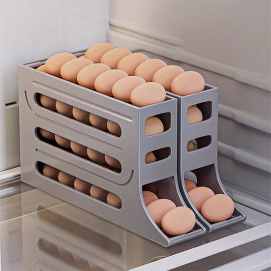 🎁🥚4-Tier Tilted Design Egg Storage Rack