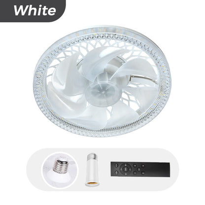 🔥Summer Promotion 49% OFF - 🍃2-in-1 Mute Adjustable Fan Light with Remote Control