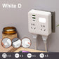 ⚡Buy 1 Get 1 Free⚡2 Pack Multi-Function Socket Converter with Night Light