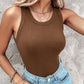 💖LAST DAY SPECIAL SALE 50% OFF🍃💖Women's Ribbed Stretchy Tank Top with Built-in Bra