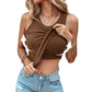 💖LAST DAY SPECIAL SALE 50% OFF🍃💖Women's Ribbed Stretchy Tank Top with Built-in Bra