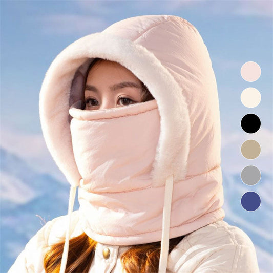 🔥Last Day Promotion 49% OFF -☃️Plush Warm Full Coverage Windproof Hat with Earflap