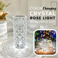 🎅Christmas Gift idea 49%OFF -🎁Touching Control Rose Crystal Lamp✨Buy 2 Free Shipping