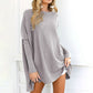 🔥Last Day 50% OFF🏆Women's Solid Color Long Sleeve Round Neck Blouse