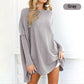 🔥Last Day 50% OFF🏆Women's Solid Color Long Sleeve Round Neck Blouse