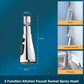 🔥Last Day Promotion ￡8.99!!⚡50K+ SOLD!💦360° Rotating High-Pressure Faucet + Adapter – Flexible, Powerful, and Water-Saving! 🚰