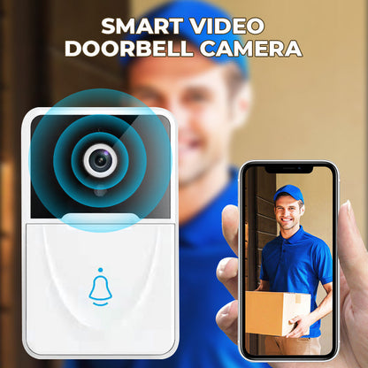 🔥Limited Time Price ￡14.99!!⚡-🏡Wireless Smart Video Doorbell Camera