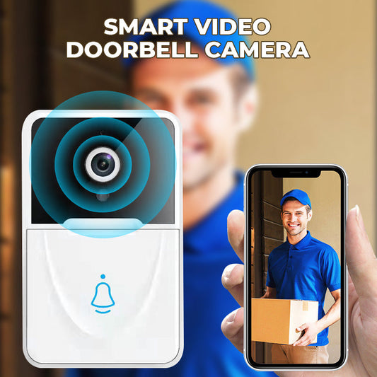 🔥Limited Time Price ￡14.99!!⚡-🏡Wireless Smart Video Doorbell Camera