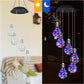 🔥💡Last Day Promotion 49% OFF - 🌈Colorful LED Solar-Powered Light Bulb Wind Chimes