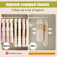 ✨Last Day Promotion 49% OFF✨ Space Saving Hanging Garment Bag with Self Compression Zipper