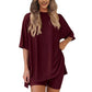 🌸LAST DAY PROMOTION 50%OFF🌸 Women's Summer Casual loose Two-piece Set
