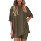 🌸LAST DAY PROMOTION 50%OFF🌸 Women's Summer Casual loose Two-piece Set