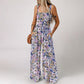🏖️LAST DAY SALE: ONLY ￡15.99!!🌼Women’s Casual Print Sleeveless Overalls Jumpsuits