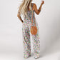 🏖️LAST DAY SALE: ONLY ￡15.99!!🌼Women’s Casual Print Sleeveless Overalls Jumpsuits