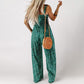 🏖️LAST DAY SALE: ONLY ￡15.99!!🌼Women’s Casual Print Sleeveless Overalls Jumpsuits
