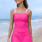 🌊Summer Cool Deal: £12.99!!🌊Women Vintage Tummy Control Two Piece Tankini Swimsuits