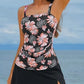 🌊Summer Cool Deal: £12.99!!🌊Women Vintage Tummy Control Two Piece Tankini Swimsuits