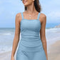 🌊Summer Cool Deal: £12.99!!🌊Women Vintage Tummy Control Two Piece Tankini Swimsuits