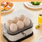 🎁Christmas Hot SALE 50% OFF🍳 Multifunctional Egg Steamer with Clear Lid – Boil, Poach or Omelet✨