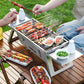 🔥Last Day Special Price £29.99 & Free Shipping!!🍡Stainless Steel Folding Outdoor Barbecue