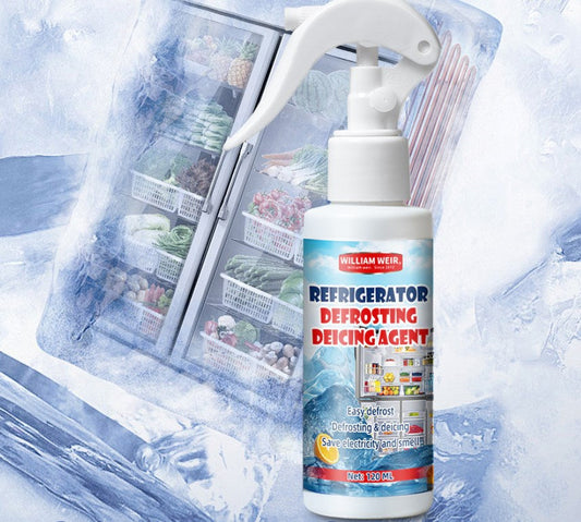 🔥Summer Hot Sale £9.99!!💥50K+ SOLD!🧊Defrosting Spray for Fridge Freezer🎁(With free spatula)